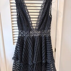 Sexy Black Lace Dress